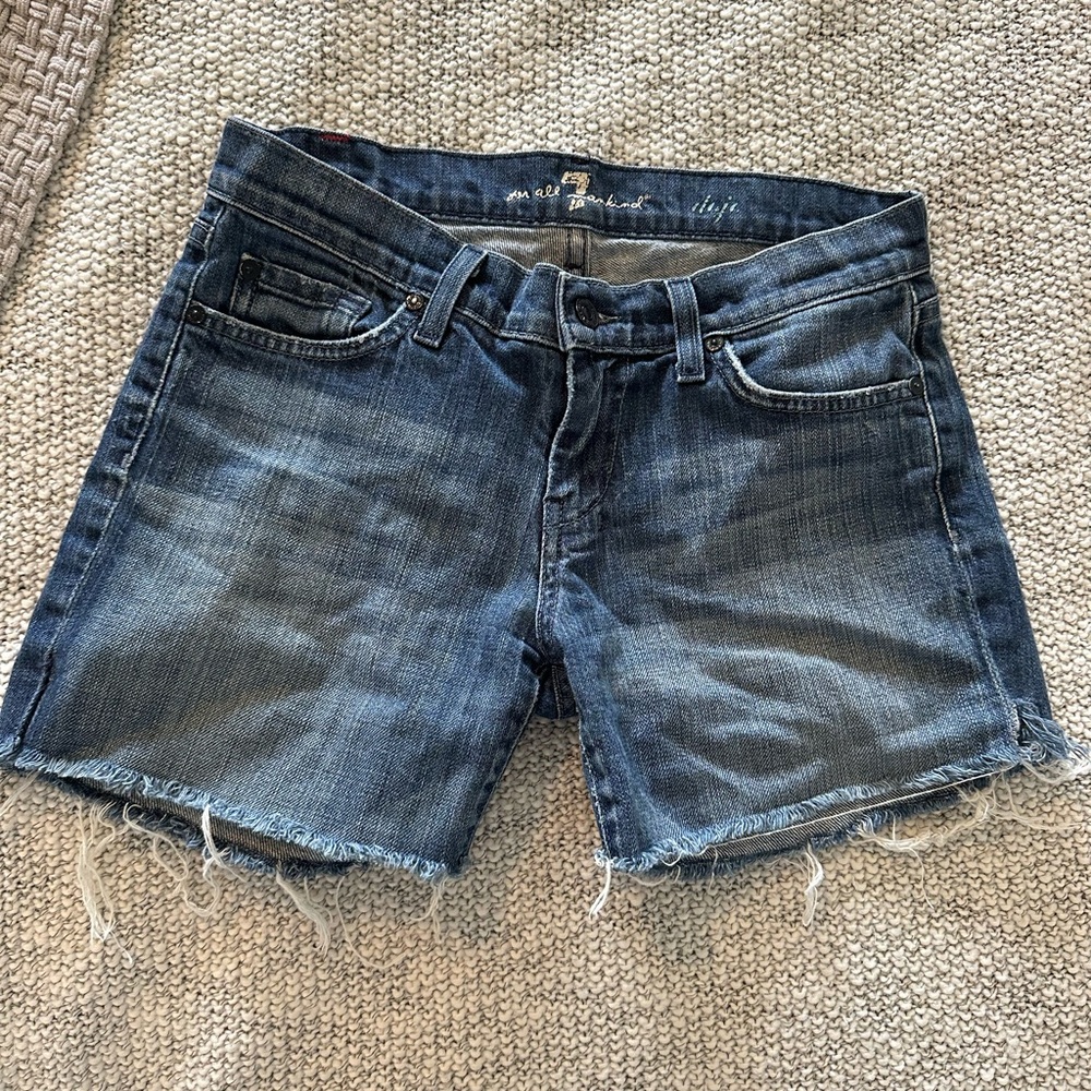 7 FOR ALL MANKIND, Jean shorts!!